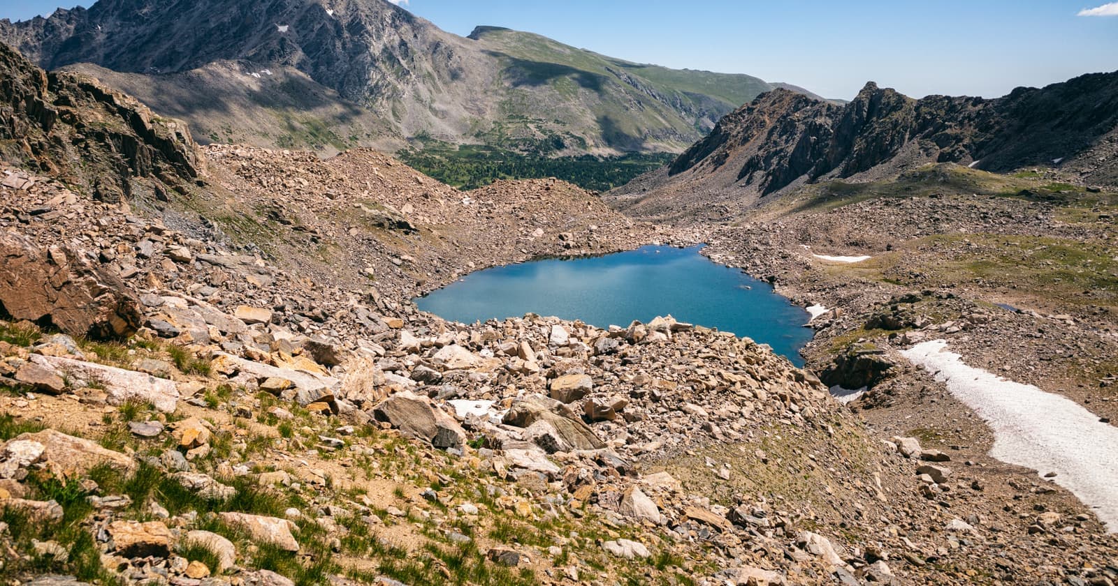 Lake Dorothy — The Indian Peaks' highest named lake at 12,061ft via Arapaho Pass