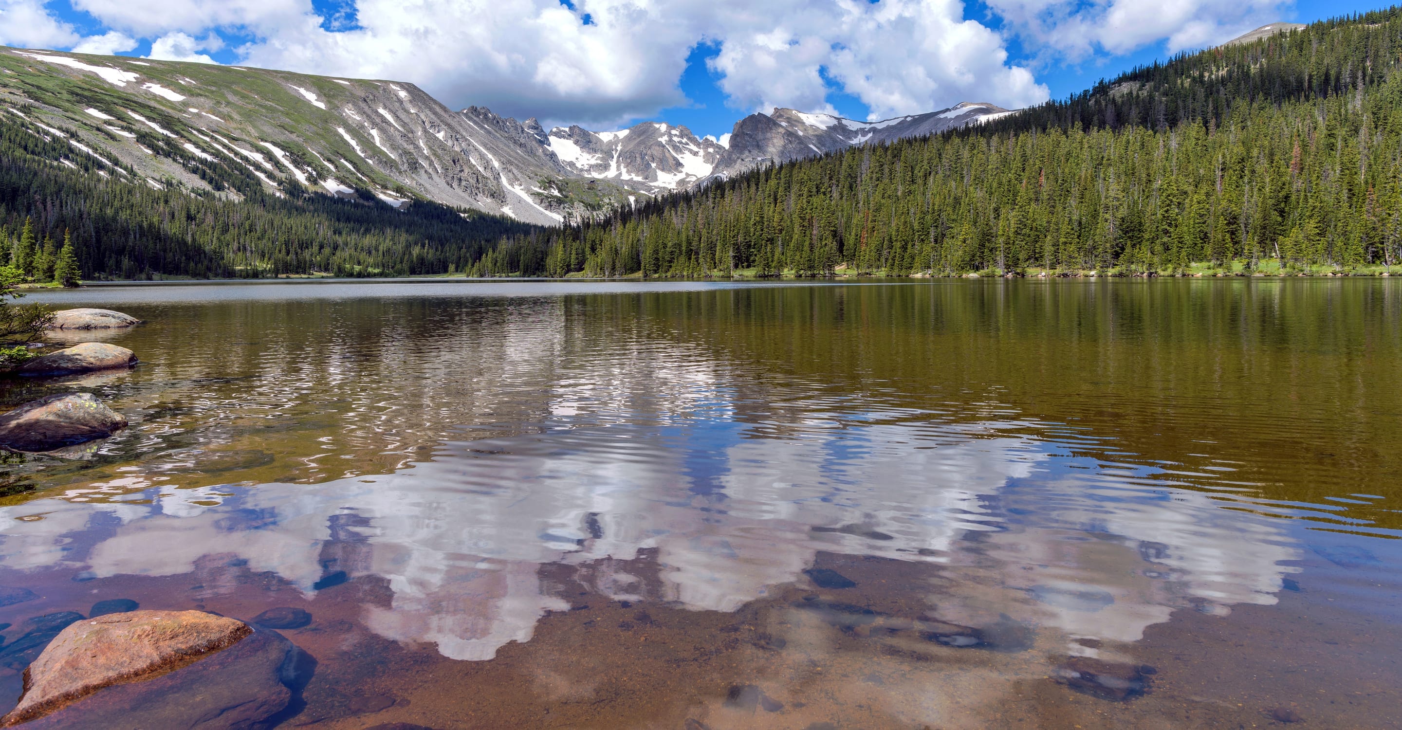 Long Lake — Indian Peaks' easiest family loop: alpine views without the climb