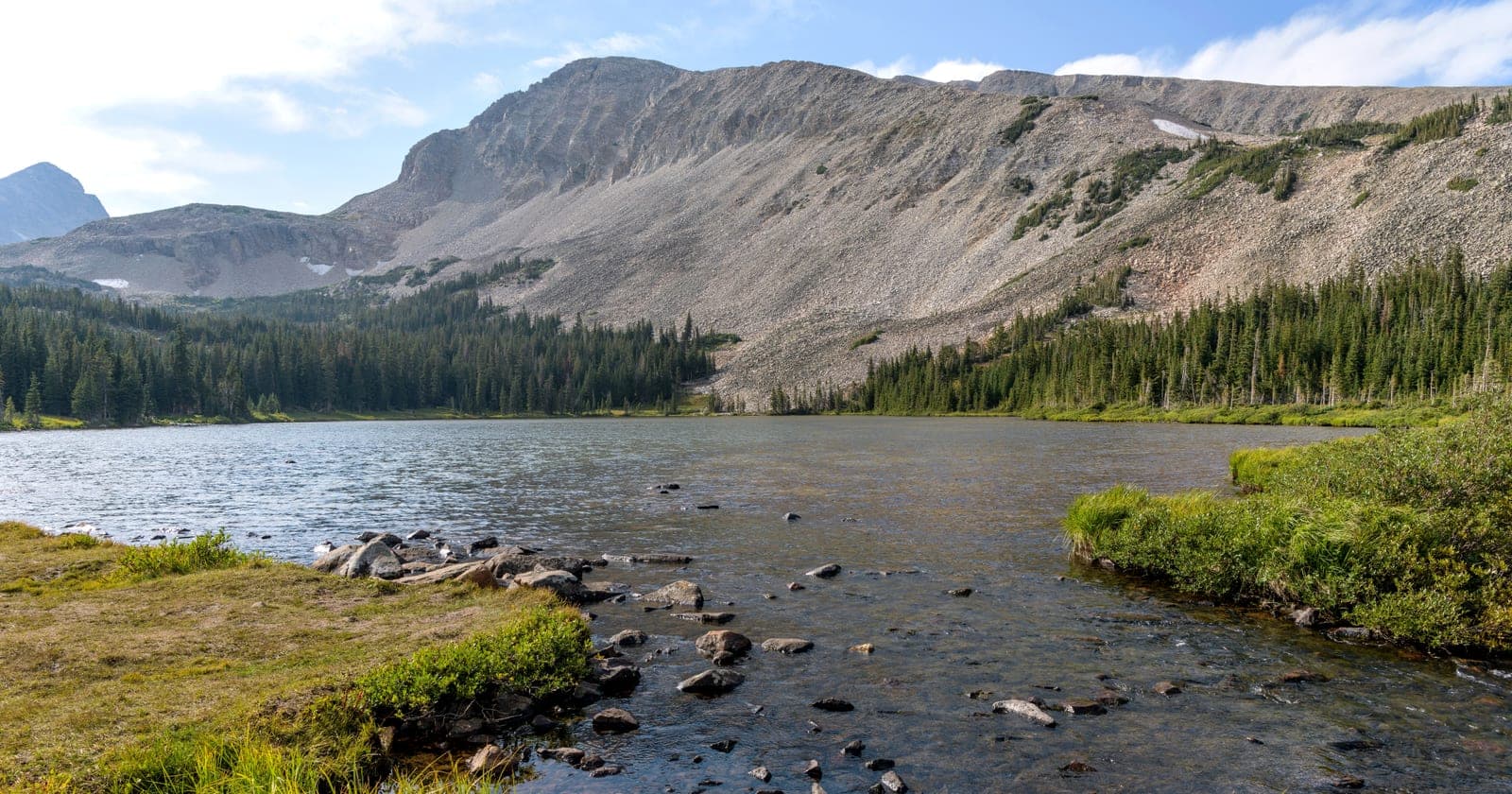 Mitchell Lake — A half-mile walk into the Indian Peaks Wilderness