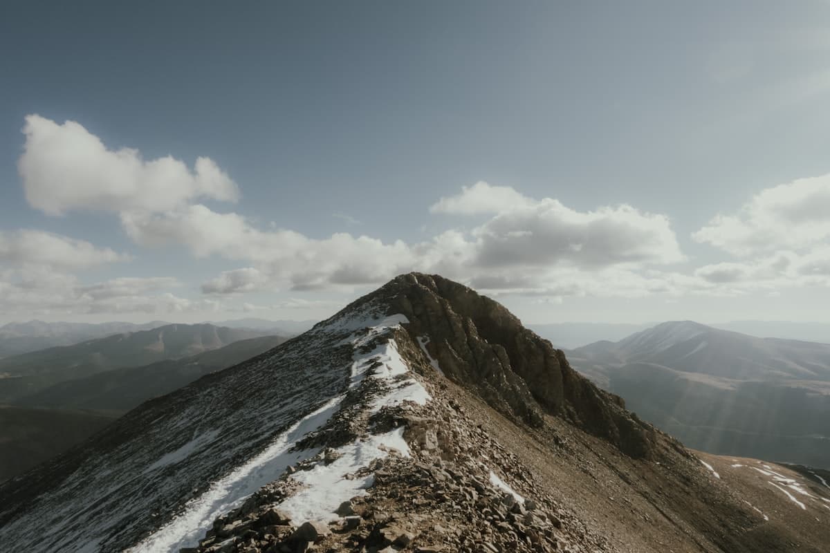 Quandary Peak — Tenmile Range 14er via the East Ridge — parking reservation required at Quandaryparking.com